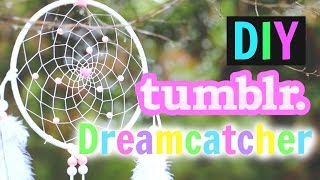 DIY Tumblr Dreamcatcher Tutorial How To Make A Dreamcatcher [upl. by Eerej]