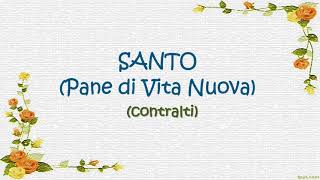 SANTO FRISINA  voce contralti con testo  da quotPANE DI VITA NUOVAquot [upl. by Ahsyekal]