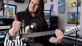 Autograph quotTurn Up the Radioquot Steve Lynch guitar solo cover [upl. by Tien782]