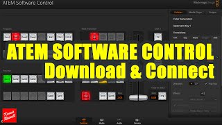 How to Download amp Connect ATEM Software Control ATEM Mini Pro Tutorial [upl. by Vita]