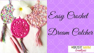 Easy Crochet Dream Catcher For Beginners [upl. by Just]