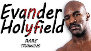 Evander Holyfield RARE Training In Prime [upl. by Ibmat566]