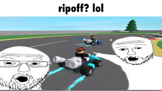 ROBLOX KARTING [upl. by Idolem]