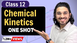 Chemical Kinetics in One Shot  Class 12 NCERT  Theory  All Previous Year Qs [upl. by Lede]