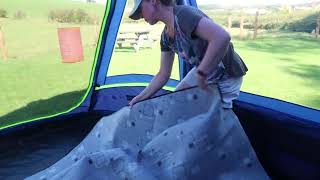 Berghaus Tent Carpet  Berghaus Air 41 Nightfall Tent Carpet  Review [upl. by Par521]