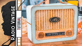 Tutorial Radio Vintage [upl. by Atteram]