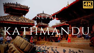 Kathmandu Nepal 4K City Tour [upl. by Ahsirtal]