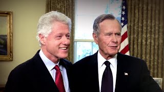 The Unlikely Friendship Between George HW Bush And Bill Clinton  NBC Nightly News [upl. by Mildred]