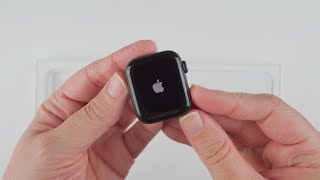 Apple Watch SE Unboxing and Setup 40mm Space Gray Aluminum [upl. by Nylram672]