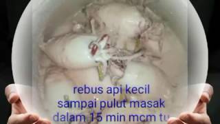 Resepi Ketupat Sotong Gannu [upl. by Yleoj]