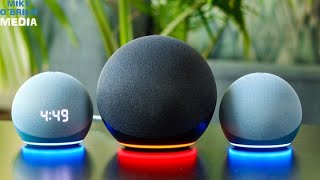 ECHO DOT vs ECHO 4 Best Amazon Alexa Smart Speaker 2020 [upl. by Anuahc]