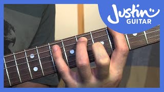 12 Bar Blues In 12 Keys  Blues Rhythm Guitar Lessons BL201 [upl. by Einwat]