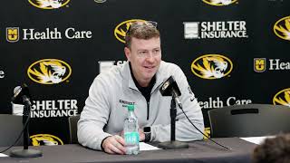 Vanderbilt coach Mark Byingtons press conference after the loss at Missouri [upl. by Yellas540]