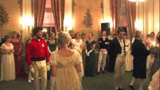 Napoleonic Ball  Regency Dances Cotillion and Reel [upl. by Sardella]