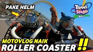 NAIK ROLLER COASTER DI TRANS STUDIO BALI [upl. by Sklar640]