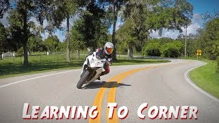 How To Ride a Motorcycle Part 3  Cornering amp Counter steering [upl. by Yvette143]