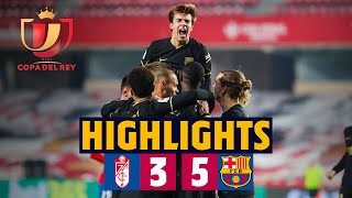 🤯 LATE COMEBACK DRAMA  HIGHLIGHTS  Granada 35 Barça [upl. by Dewain]