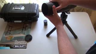 REVIEW Simmons 2060x60mm Spotting Scope [upl. by Llenrad]