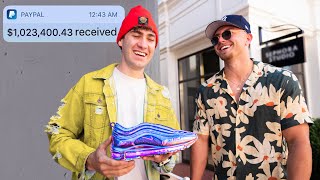 I FOOLED Sneakerheads With 1 Million Sneakers [upl. by Akeim562]