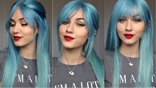 How to Cut 3 Different Bangs  ft DonaloveHair [upl. by Akemet]