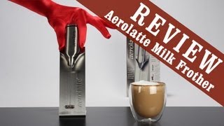 Aerolatte Milk Frother  Exclusive Review [upl. by Burkhart499]