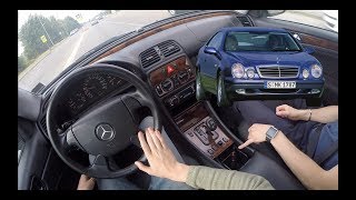 1999 MercedesBenz C208 CLK 200 POV [upl. by Noellyn]