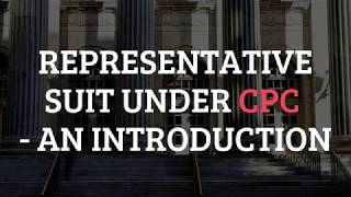 Representative suit under CPC  An introduction [upl. by Aneekahs]