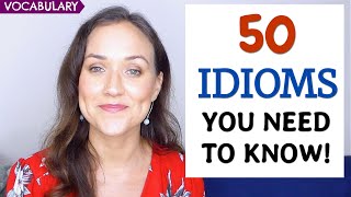 Learn 50 Idioms Native Speakers Actually Use  Advanced English [upl. by Liza964]