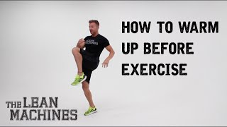 How to warm up before exercise [upl. by Kizzee]