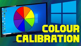 Monitor Calibration on Windows 10  Adjust Colour Settings [upl. by Amyaj]