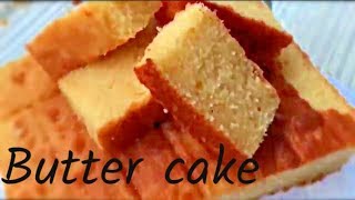 Super moist butter cake  A very easy recipe [upl. by Andonis]