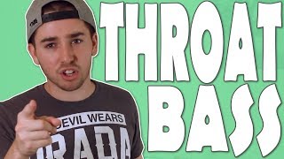 How To Beatbox  Throat Bass Tutorial Many Variations [upl. by Annaihr]