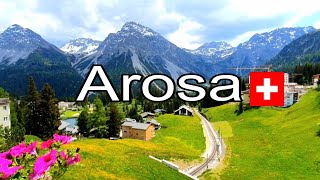 AROSA SWITZERLAND WALKING TOUR [upl. by Gravante]