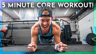 The 5 Minute Core Workout Ive Used For The Past 3 Years  Triathlon Taren [upl. by Conney]