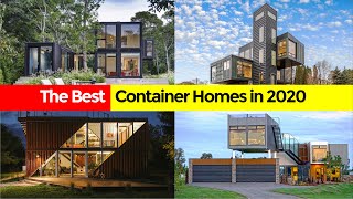 The Best 10 Shipping Container Homes in 2020 [upl. by Aynatahs]