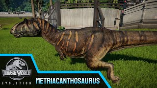 Metriacanthosaurus Skin  Jurassic World Evolution [upl. by Calla804]