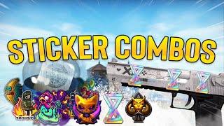 2021 Community Sticker Combos  CSGO [upl. by Nalyak108]