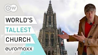 The Worlds Tallest Church Is In Ulm Germany  Europe To The Maxx [upl. by Anirak]