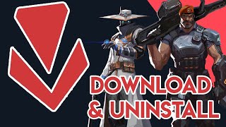 Valorant Vanguard AntiCheat How to Download amp Uninstall [upl. by Eba827]