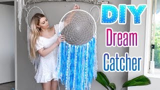 DREAMCATCHER DIY Tutorial  New Weaving Technique  VEGAN [upl. by Fitz830]