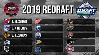 Redrafting the 2019 NHL Draft [upl. by Dusza]