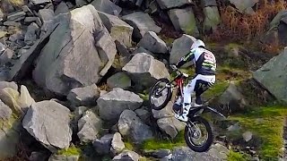 Riding with Trials Bike Legend Dougie Lampkin [upl. by Eilema]