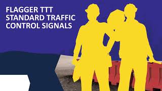 Flagger Standard Traffic Control Signals  Your ACSA Safety Training [upl. by Cointon]