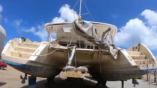 Buying a hurricane damaged yacht  Episode 1 [upl. by Tfat]