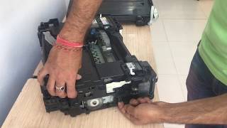 HOW TO OPEN DISMANTLE CANON G SERIES PRINTER IN JUST 4 MINUTES [upl. by Manas]