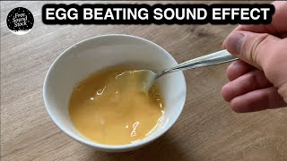 Egg Beating Sound Effect [upl. by Rodrich556]