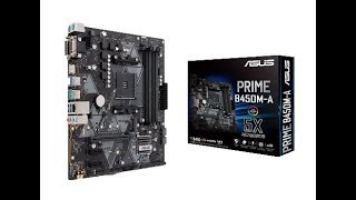 ASUS PRIME B450MA Motherboard Unboxing and Overview [upl. by Iahs318]