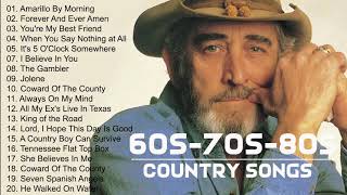 Top 100 Classic Country Songs 60s 70s 80s  Greatest 60s 70s 80s Country Music Hits [upl. by Nanor]