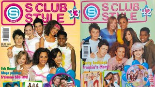 S Club 8 S Club Style Magazines COMPLETE Collection  S Club Juniors [upl. by Maurili]