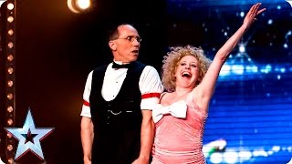 Scott and Muriel are a sight for saw eyes  Auditions Week 5  Britain’s Got Talent 2016 [upl. by Africa]